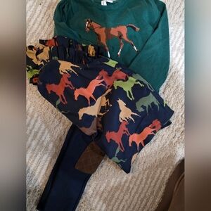 Janie and Jack Navy Leggings